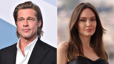 Brad Pitt (left) and Angelina Jolie (right)