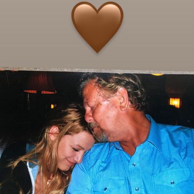 Blake Lively shares touching photo with her dad.