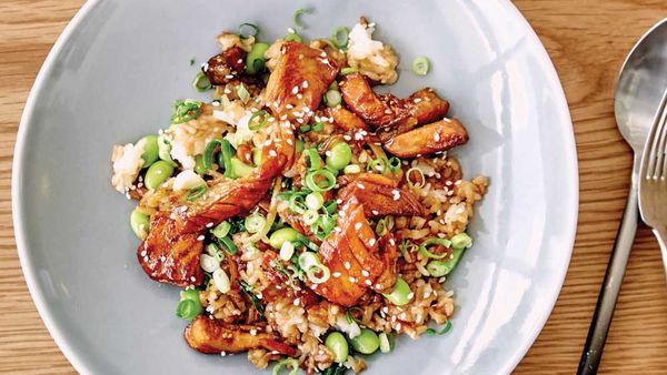 Teriyaki salmon rice bowl_recipe