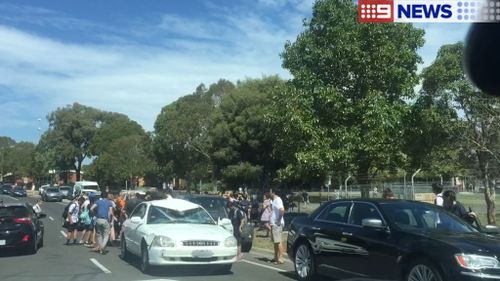 Teen cyclist seriously injured after being hit outside Melbourne school