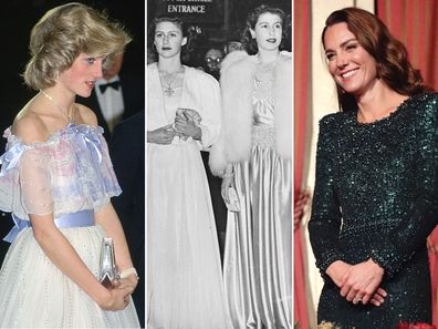 Royals at the Royal Variety Performance through the years