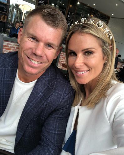 David Warner and wife Candice Warner