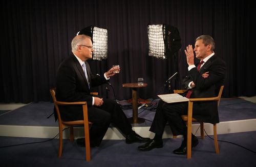 Treasurer Scott Morrison sat down with Nine Political Editor Chris Uhlmann for an exclusive preview to Tuesday's budget. (9NEWS)