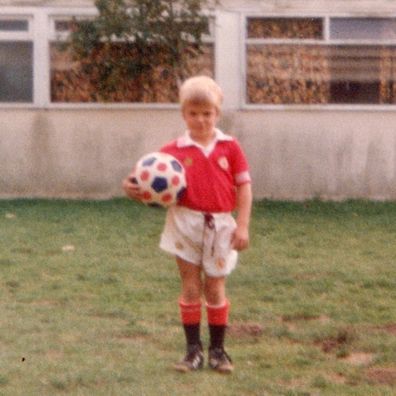Young David Beckham