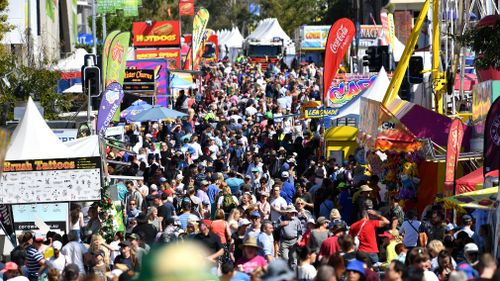 The Ekka runs until Sunday, August 20. (AAP)