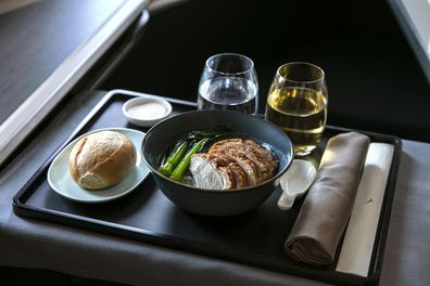 Cathay Pacific food business class