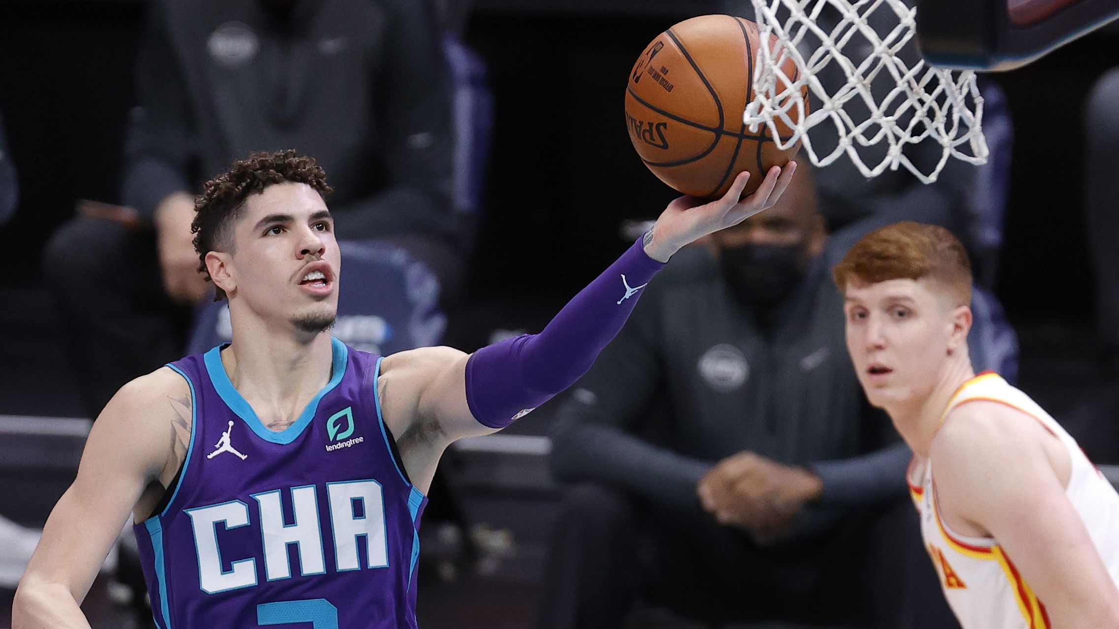 Former Illawarra Hawks star LaMelo Ball becomes the youngest player to record an NBA triple double