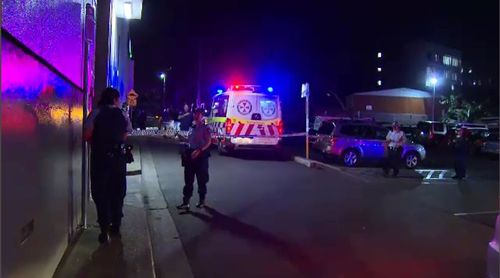 An off-duty emergency department nurse rushed to his aid before he was taken to hospital, where he today underwent two bouts of hospital. Picture: 9NEWS.