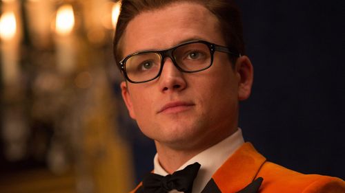 Taron Egerton stars in the Kingsman movies.