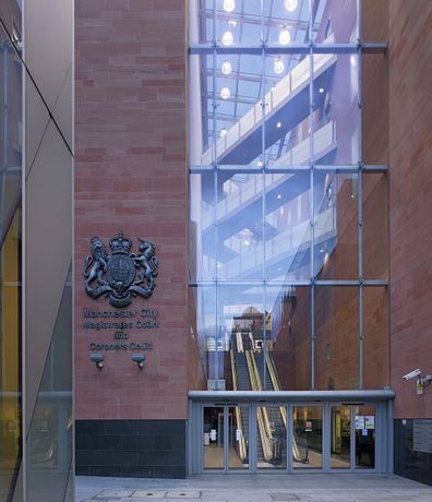 Manchester Magistrates Court in London exterior