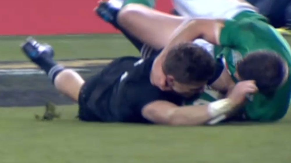 Barrett insists he scored controversial try against Ireland