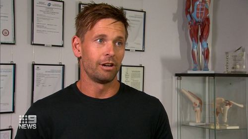 West Coast Eagles player Mark LeCras is one of the patients who received the treatment. 