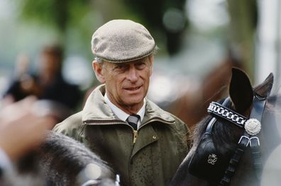 Prince Philip, Duke of Edinburgh at the Windsor Horse Show, UK, circa 1985.  (Photo by Tim Graham Photo Library via Getty Images)