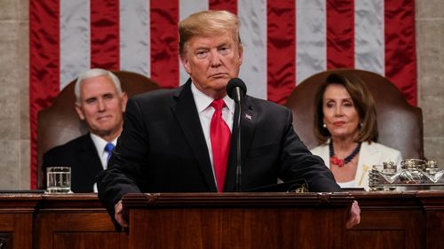 Donald Trump delivers State of the Union