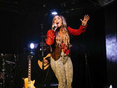 Singer & songwriter Lainey Wilson performs at The Basement on September 24, 2020 in Nashville, Tennessee. 