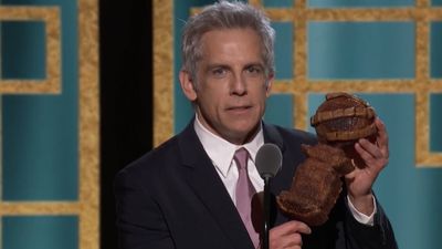 Ben Stiller's award-shaped banana bread