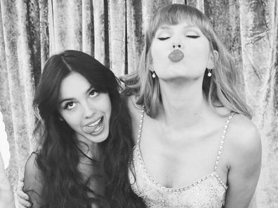 Olivia Rodrigo and Taylor Swift