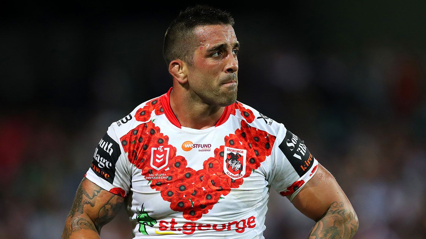 Paul Vaughan reveals 'burning desire' to continue NRL career after being axed by Dragons