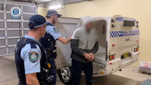 Four men have been arrested after former cricketer Stuart MacGill was allegedly kidnapped from Sydney's Lower North Shore 