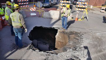 120-year-old sewer pipe to blame for sinkhole in Minneapolis&#x27; Uptown neighborhood