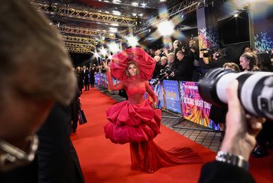 Janelle Monae attends the "Glass Onion: A Knives Out Mystery" European Premiere Closing Night Gala during the 66th BFI London Film Festival at The Royal Festival Hall on October 16, 2022 in London, England. 