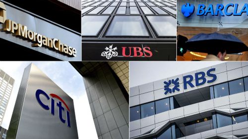 US, Britain fine six of world's biggest banks nearly $US6b
