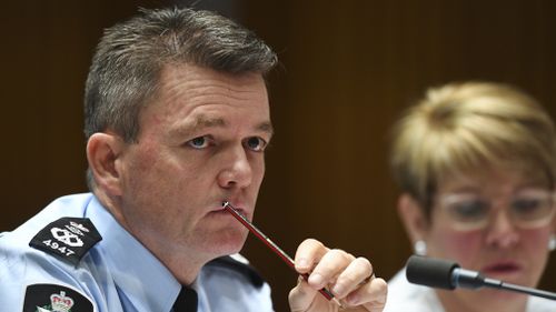 Andrew Colvin has revealed it was the AFP that asked for new powers for police at airports. (AAP)
