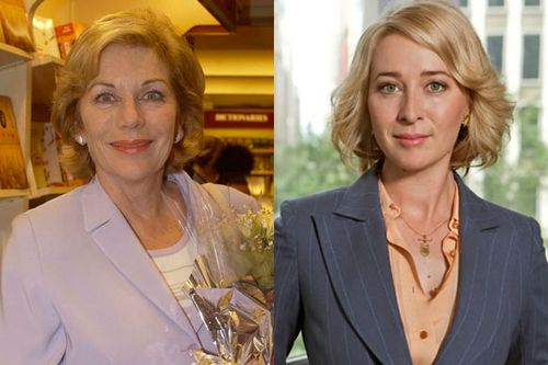 Left: Ita Buttrose / Right: Asher Keddie