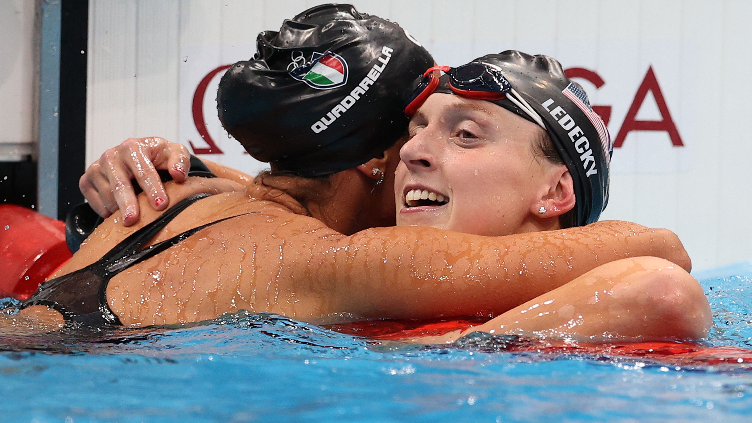 Ledecky downs Titmus in Olympic 800m final