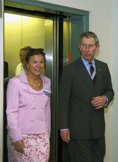 Fiona Wood and King Charles III