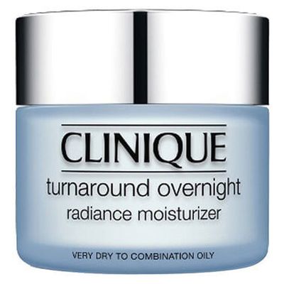 <a href="http://www.clinique.com.au/product/1687/34020/skin-care/moisturisers/turnaround-overnight-revitalizing-moisturizer" target="_blank" draggable="false">Clinique Turnaround Overnight Revitalizing Moisturiser, $60.00</a>.