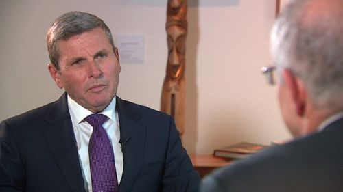 The Prime Minister told 9News Political Editor Chris Uhlmann he was frustrated by the states having control of gas supply.