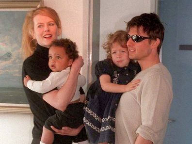 Nicole Kidman, Connor Cruise, Bella Cruise and Tom Cruise