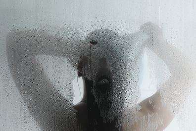 woman discovers husbands affair while in shower