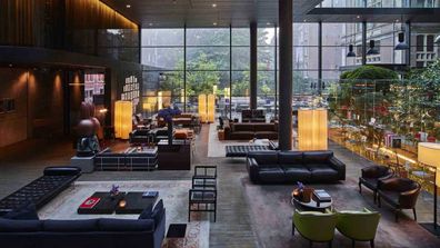 Conservatorium Hotel lobby