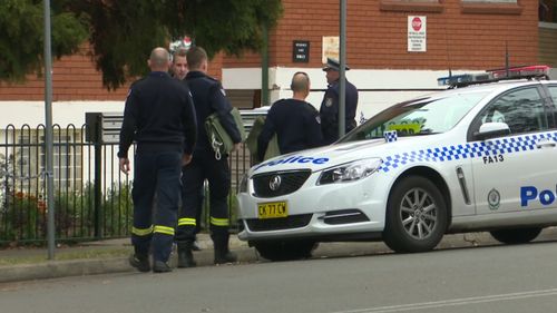 The woman died at the scene after being found 'seriously injured'. (9NEWS)