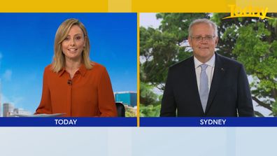 Today host Ally Langdon has quizzed Prime Minister Scott Morrison on the price of bread.