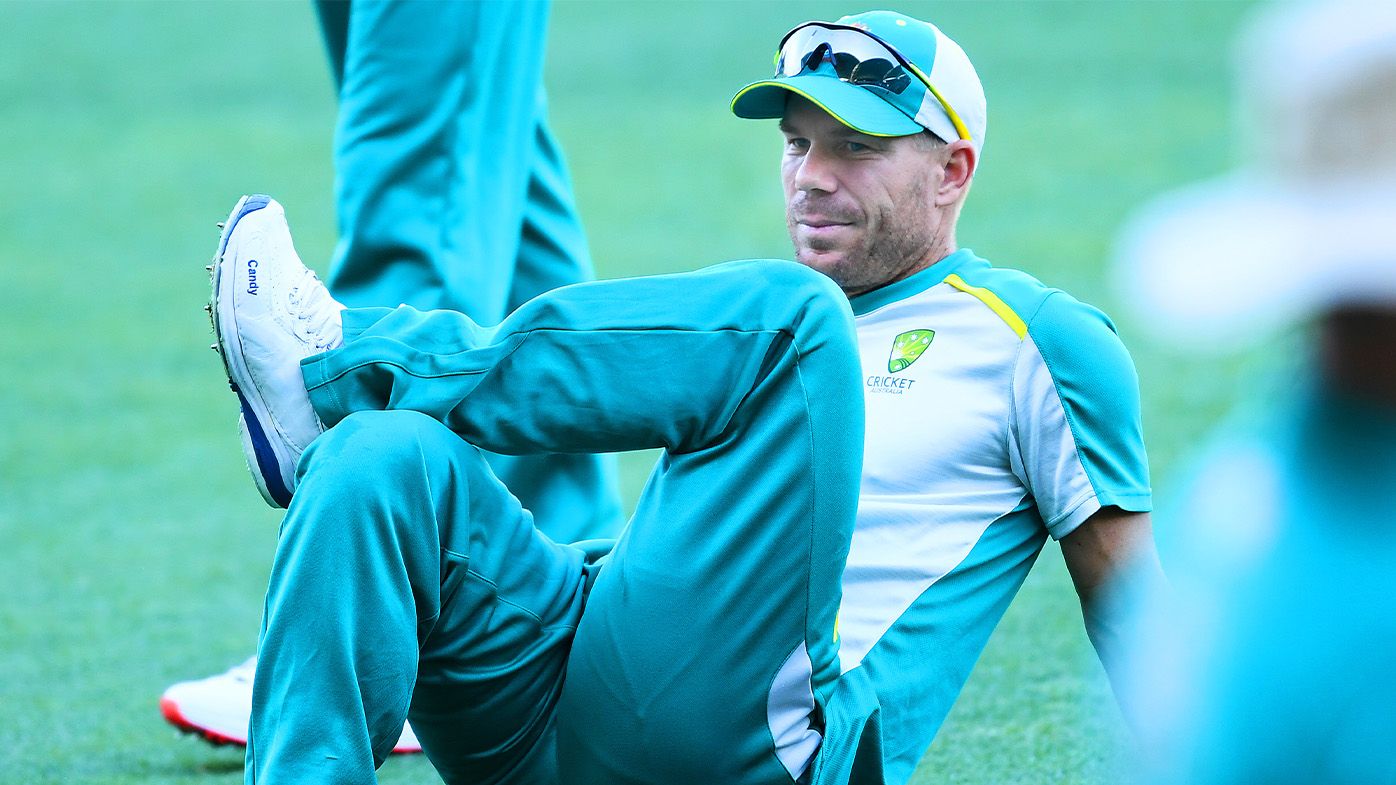 Injured David Warner battles through unconvincing nets session ahead of second Ashes Test
