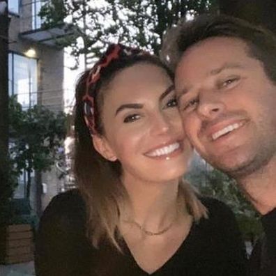 Armie Hammer and Elizabeth Chambers.