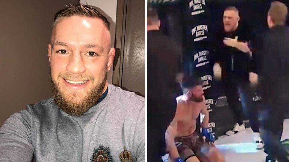 Conor McGregor apologises for storming cage at Bellator 187 and attacking referee