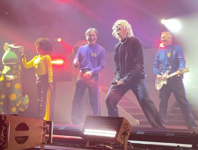 The Wiggles make surprise at The Kid Laroi gig.