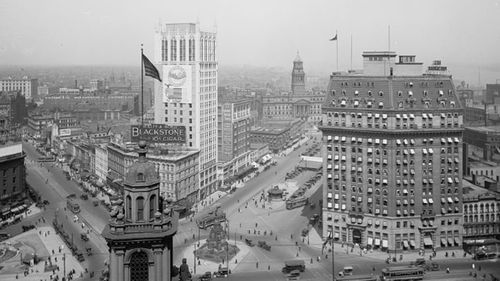 Detroit was a bustling city in first half of the 20th century.