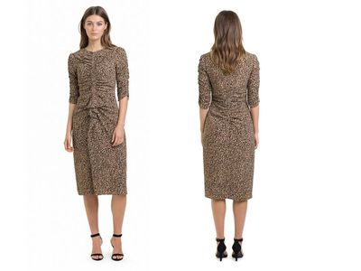 <p><a href="https://www.countryroad.com.au/shop/woman/clothing/new-in/60207197/Print-Gathered-Bodycon-Dress.html" target="_blank" draggable="false">Country Road Print Gathered Body Con Dress, $179.</a>&nbsp;<br />
A forgiving print, gathered in all the right places and not so tight in the skirt that you can't crouch down to kiss your little one. Many times over.</p>
<p>&nbsp;</p>
<p>&nbsp;</p>