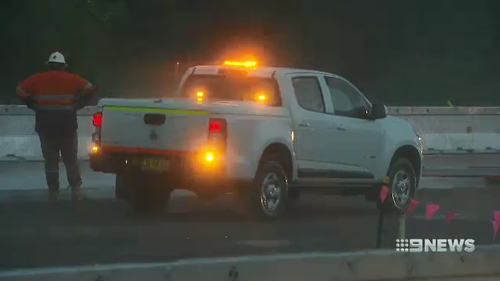 Some parts of the M1 Motorway have dropped to 40 km/h for worker safety. 