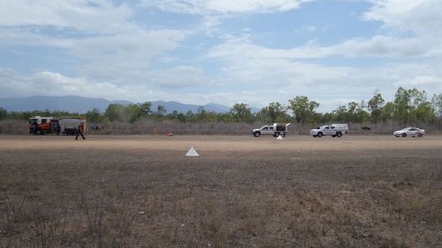 The ultralight aircraft crashed near Jones Rd, Woodstock.