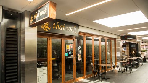 The Thai Rock restaurant at Stocklands Mall in Wetherill Park in Sydney's west where there is a growing coronavirus cluster.