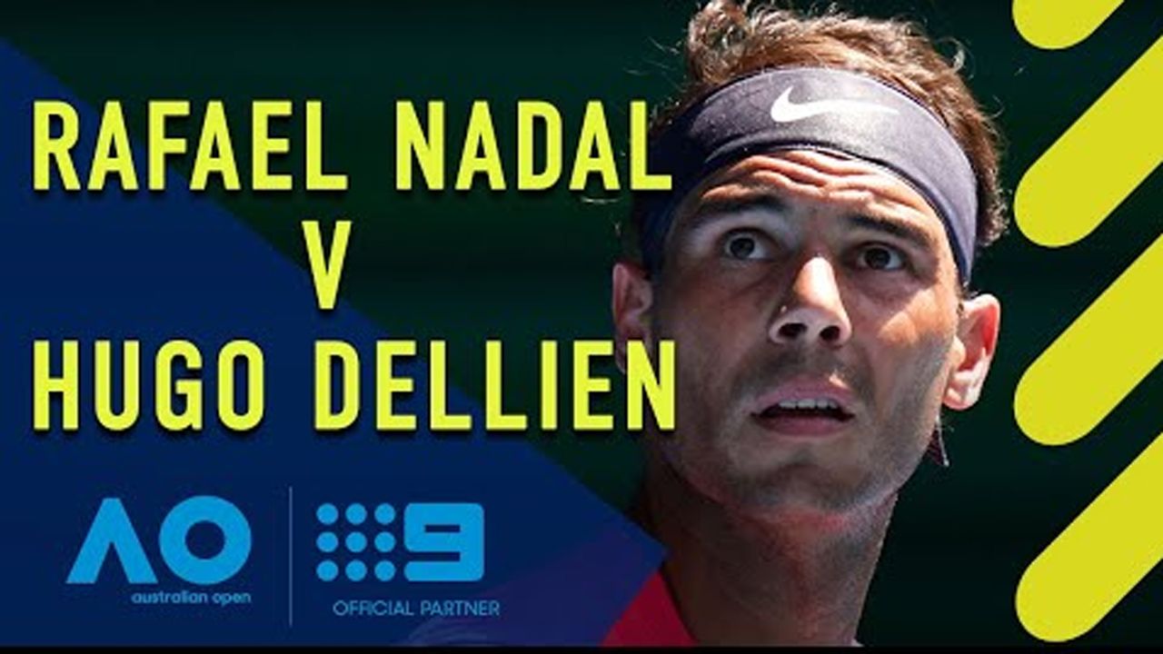 Rafael Nadal v Hugo Dellien: AO Highlights: Australian ...