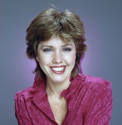 LOS ANGELES - DECEMBER 8: Rosie: The Rosemary Clooney Story, a made for TV movie, originally broadcast December 8, 1982. Pictured is Penelope Milford (as Betty Clooney, singer). Copyright 1982 CBS Broadcasting Inc. All Rights Reserved. Credit: CBS Photo Archive. (Photo by CBS via Getty Images)