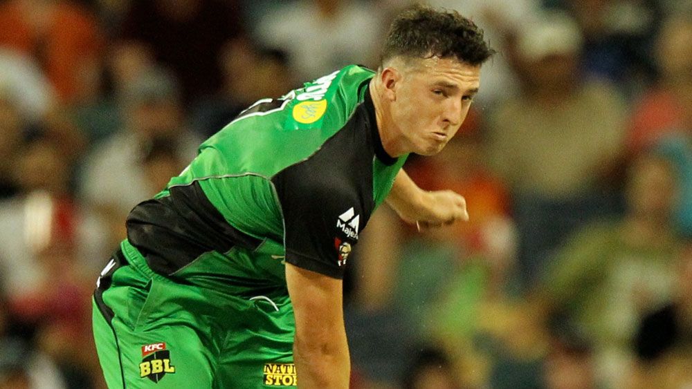 Daniel Worrall playing for the Stars in the Big Bash League. (AAP)