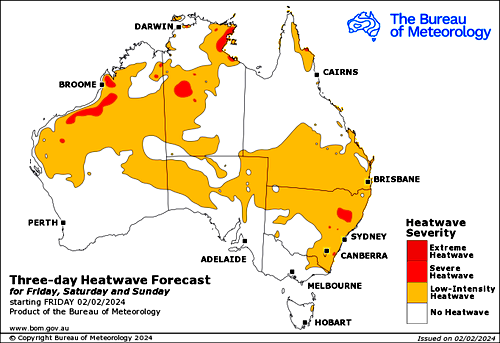 Heatwave February